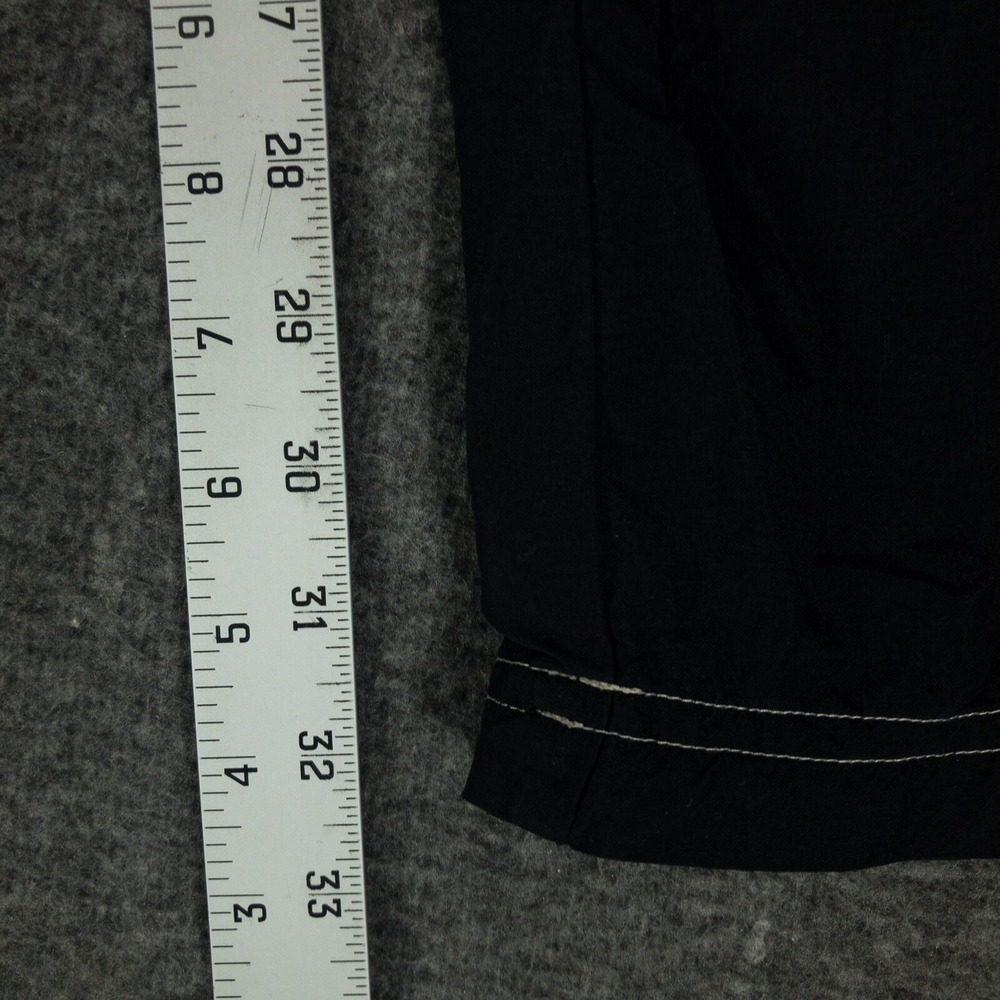 BNCI Boundless North Clothing Black Cargo Pants Womens L Straight Leg High Rise - Picture 7 of 14
